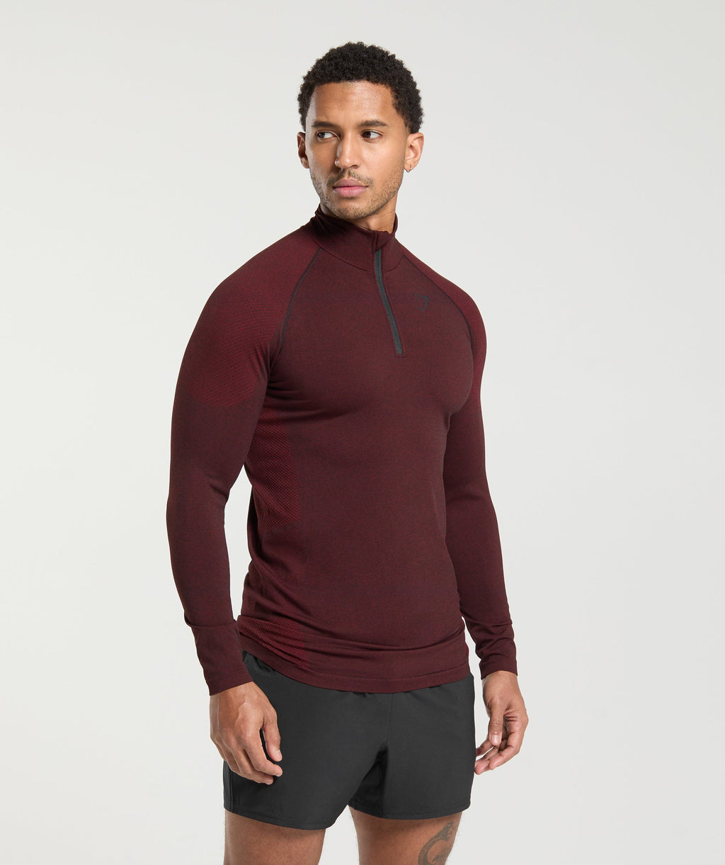 gymshark-vital-seamless-1-4-zip-black-sets-red-ss25