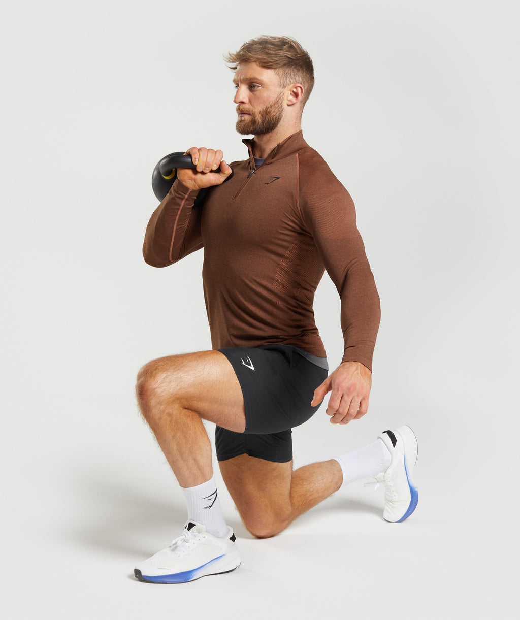 gymshark-vital-1-4-zip-persimmon-red-truffle-brown-ss23