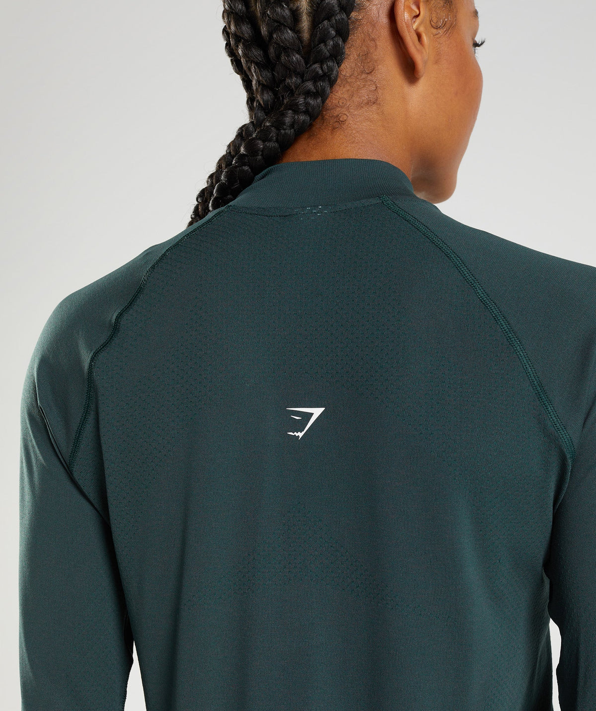 gymshark-vital-seamless-1-2-zip-woodland-green-marl-aw22