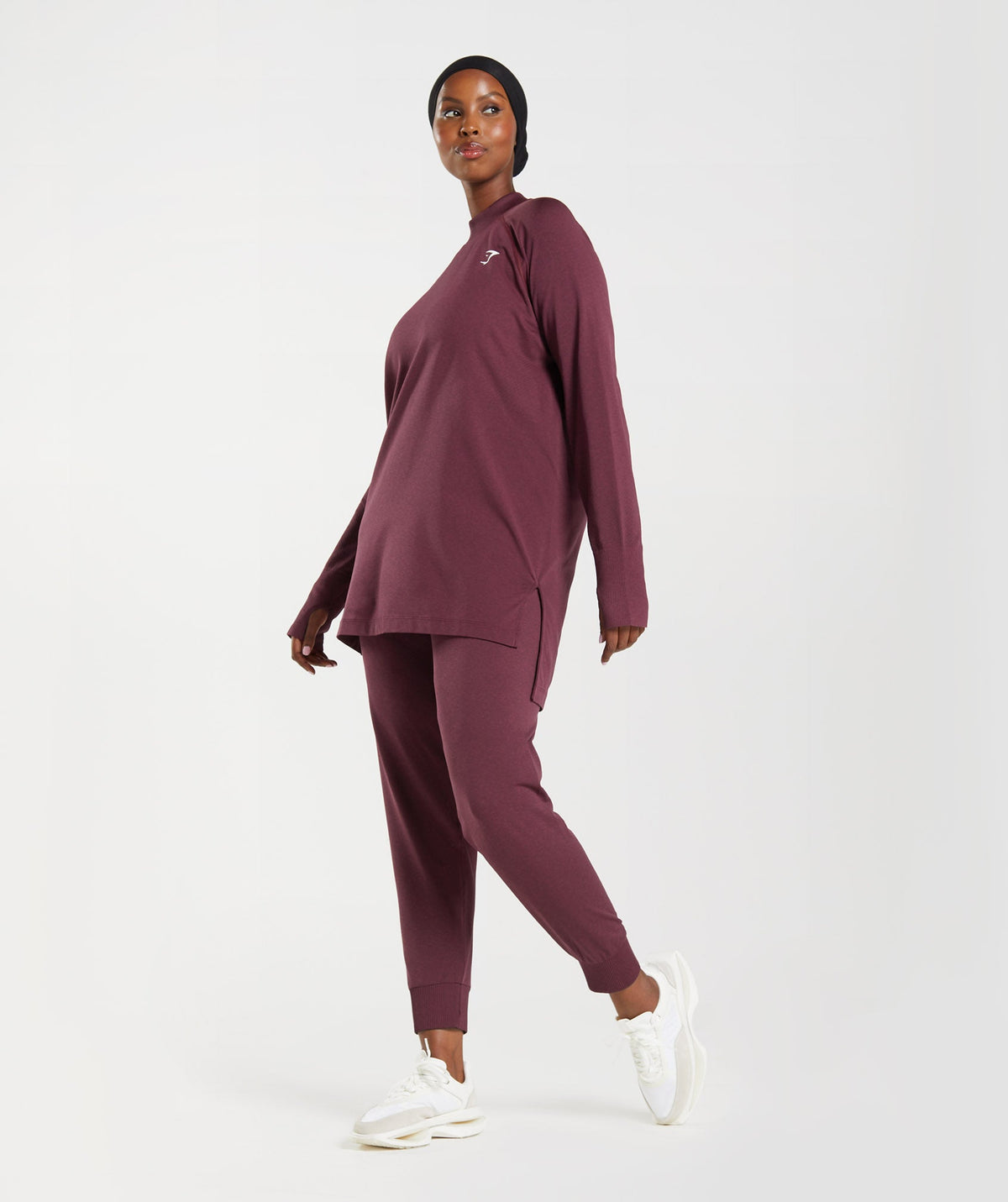 gymshark-vital-seamless-2-0-joggers-baked-maroon-marl-aw22