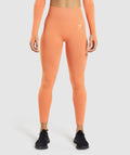gymshark-vital-seamless-2-0-leggings-apricot-orange-marl-ss22