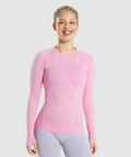 gymshark-vital-seamless-long-sleeve-top-sorbet-pink-marl-ss22