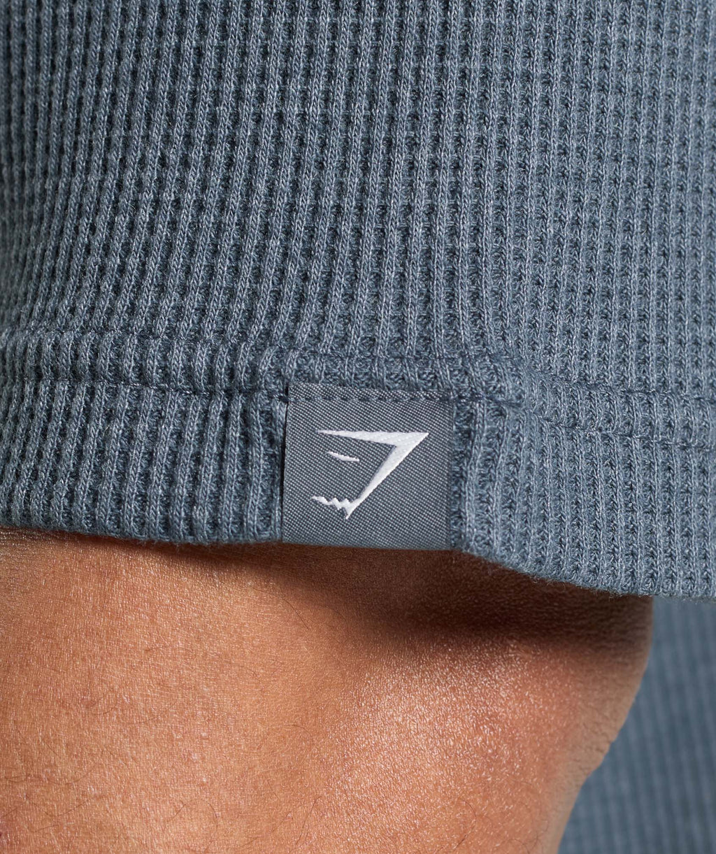 gymshark-waffle-oversized-t-shirt-titanium-blue-ss25