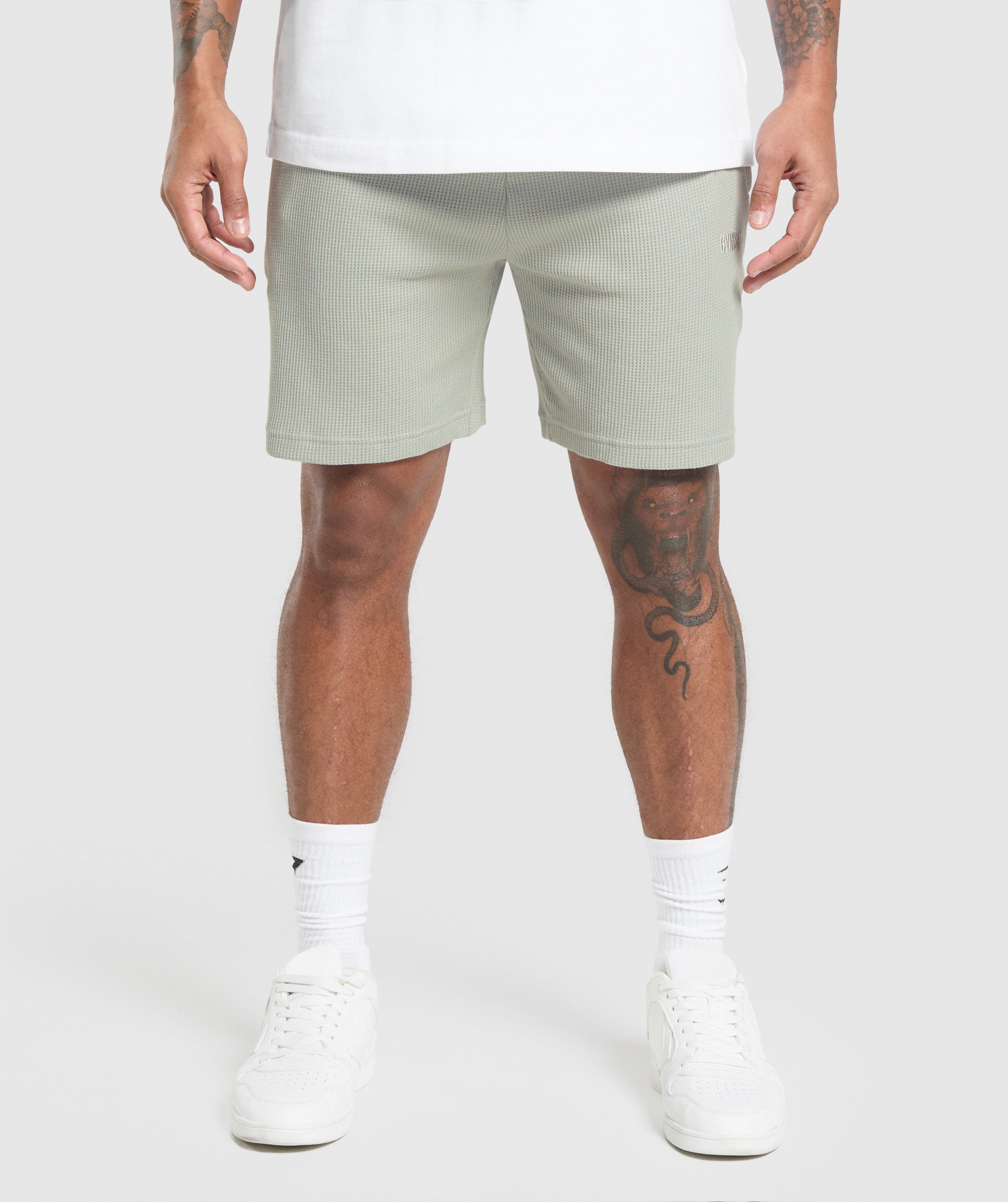 gymshark-waffle-shorts-stone-grey-ss25