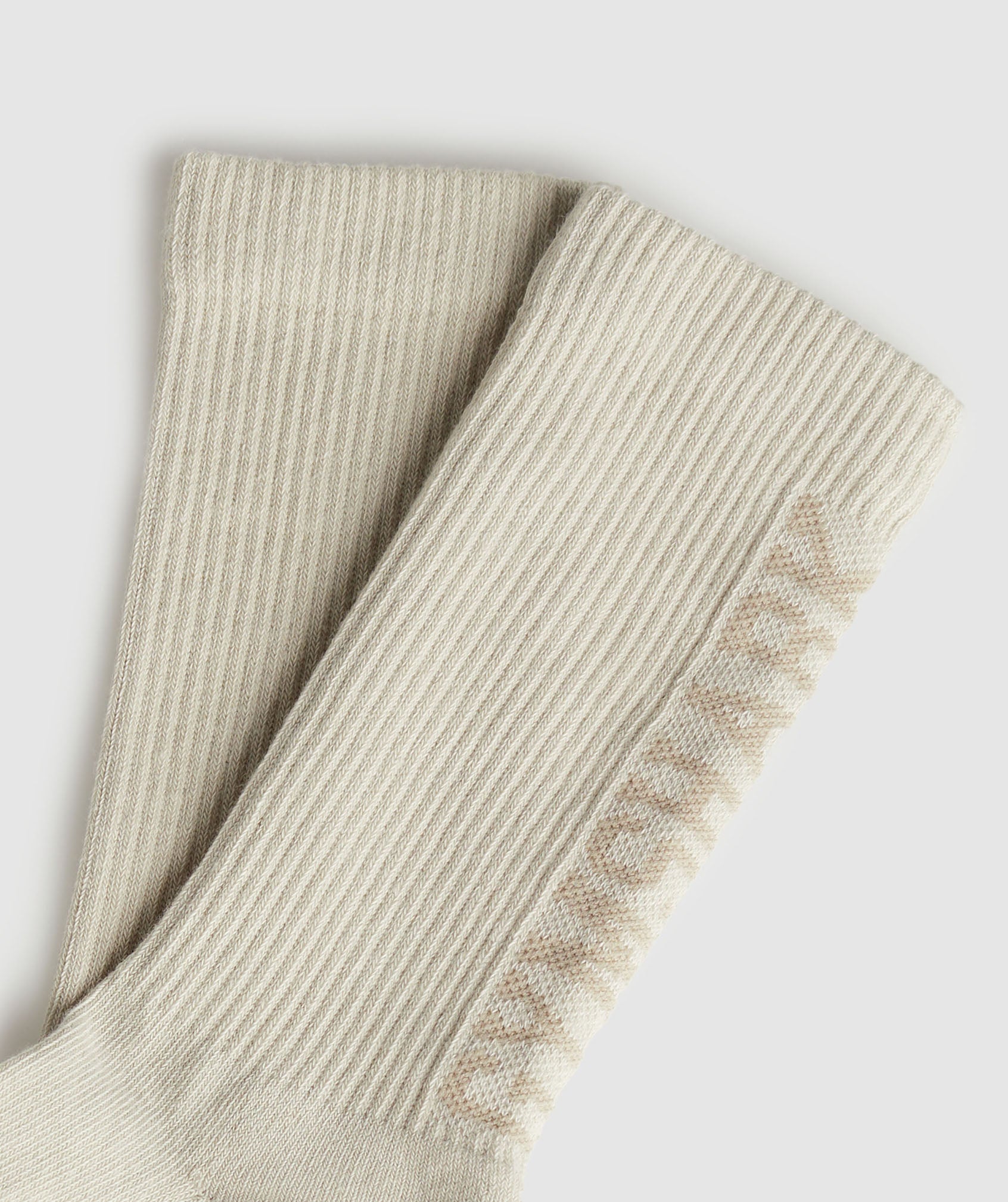 gymshark-wordmark-crew-socks-stone-brown-aw23