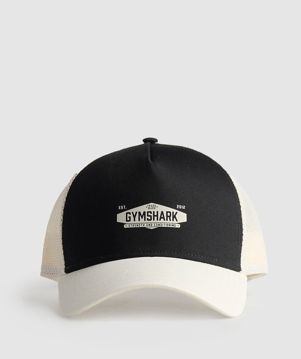 gymshark-craft-trucker-oat-white-black-ss25