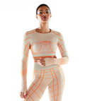 gymshark-wtflex-linear-seamless-long-sleeve-shrug-pebble-grey-orange-coconut-white-ss22