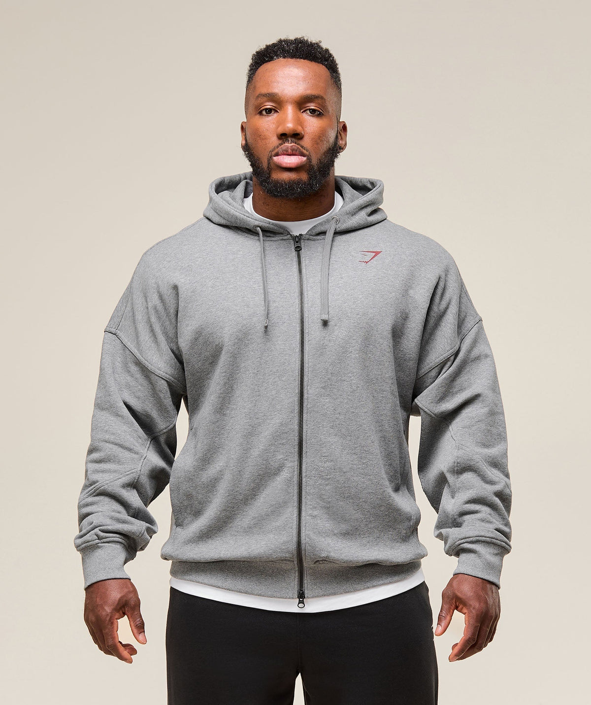 gymshark-power-zip-up-hoodie-charcoal-core-marl-ss25