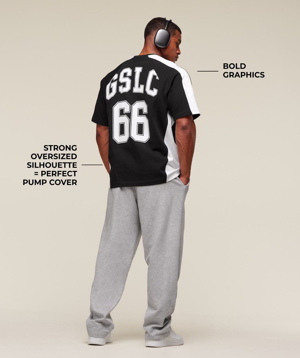 gymshark-collegiate-66-t-shirt-ss-tops-black-ss25