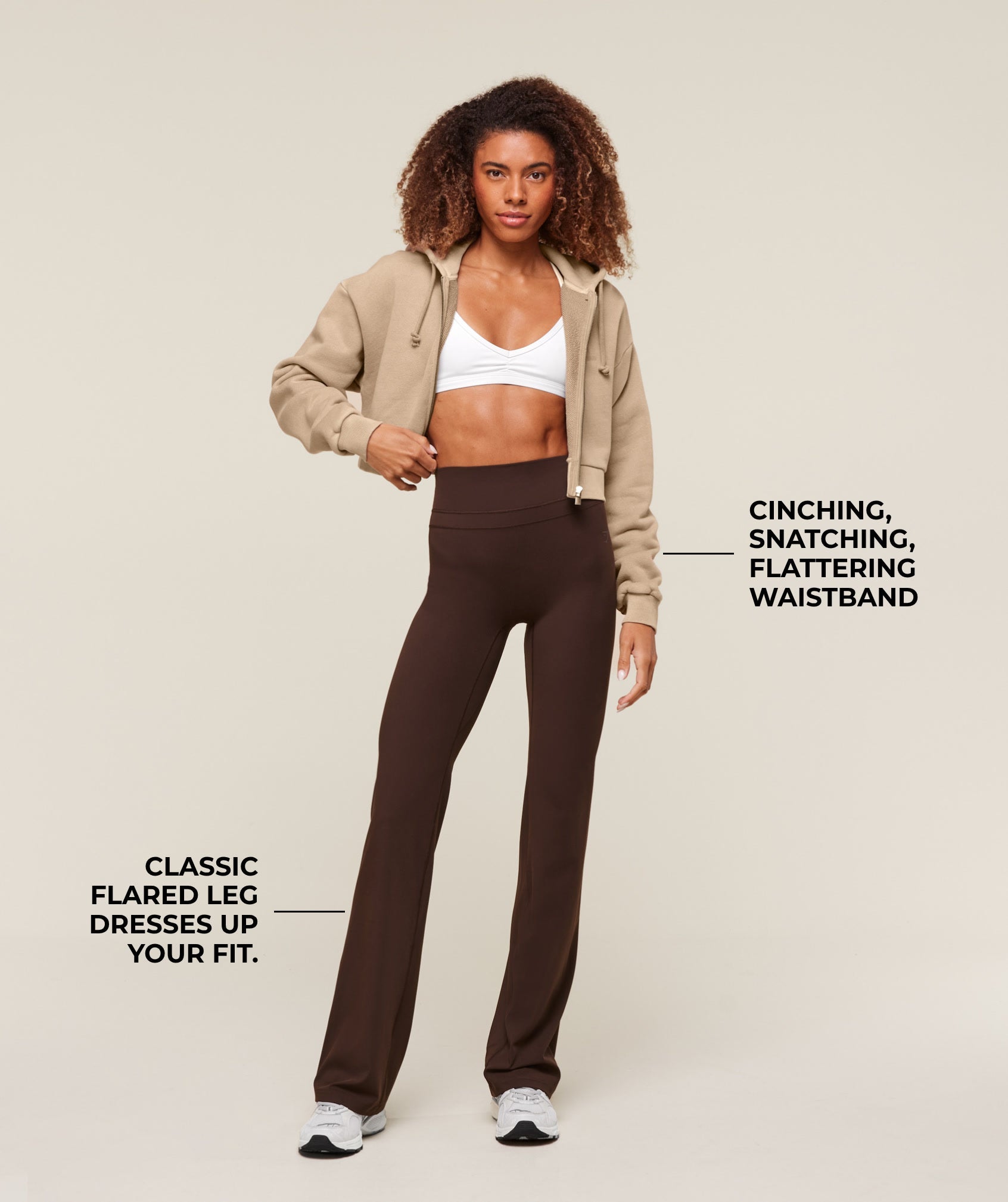 gymshark-gymshark-x-whitney-simmons-tall-flared-leggings-leggings-brown-ss25