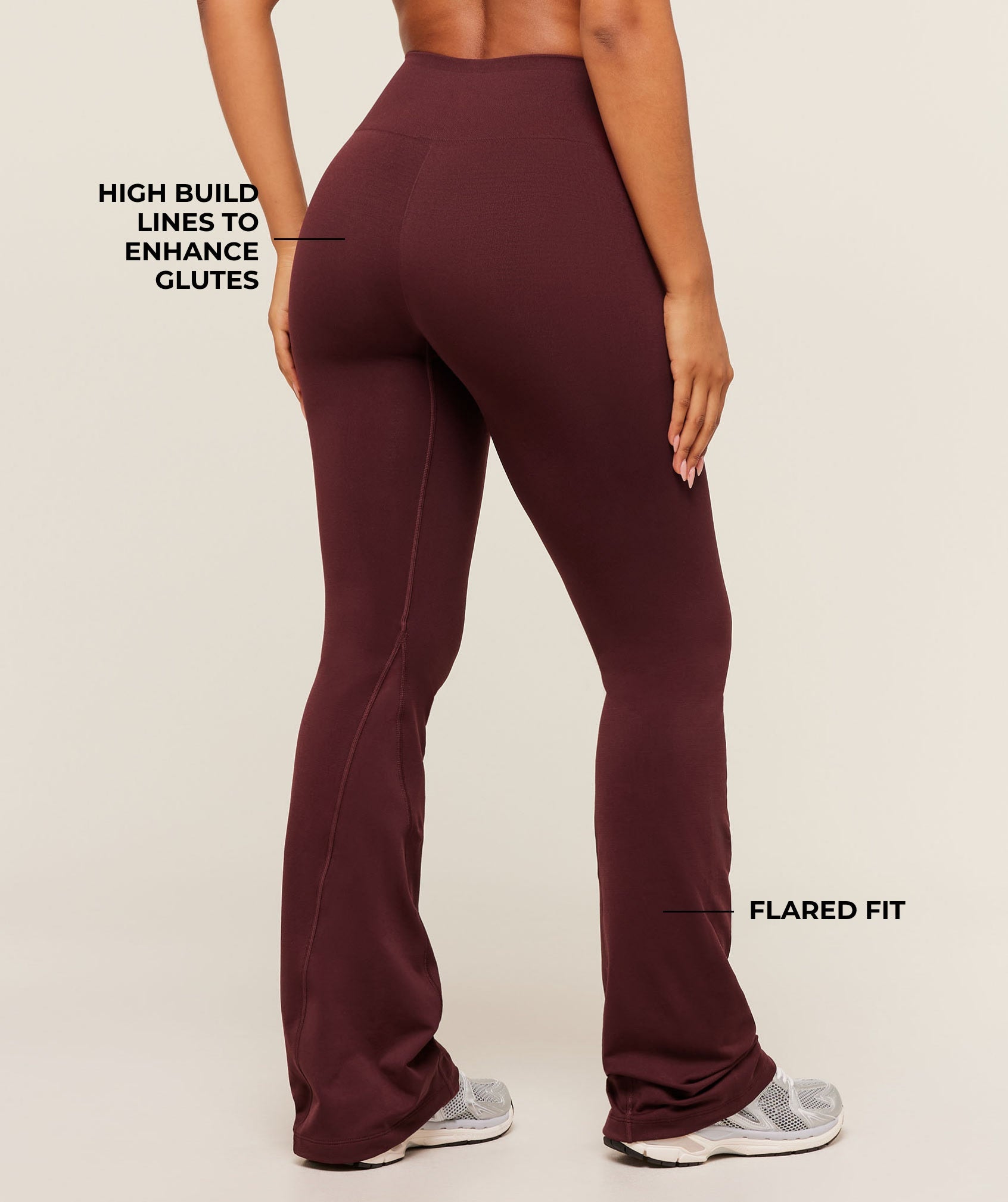 gymshark-soft-sculpt-flared-legging-leggings-brown-aw25