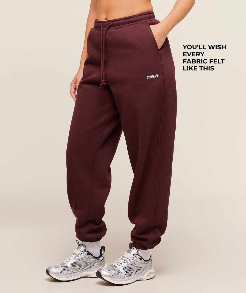 gymshark-cosy-luxe-cuffed-joggers-pants-brown-aw25