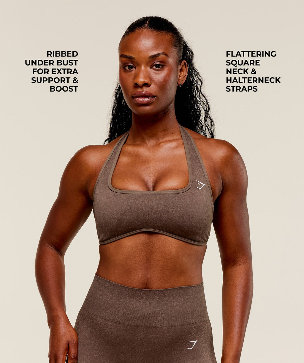 gymshark-adapt-fleck-halterneck-sports-bra-sports-bras-brown-aw25