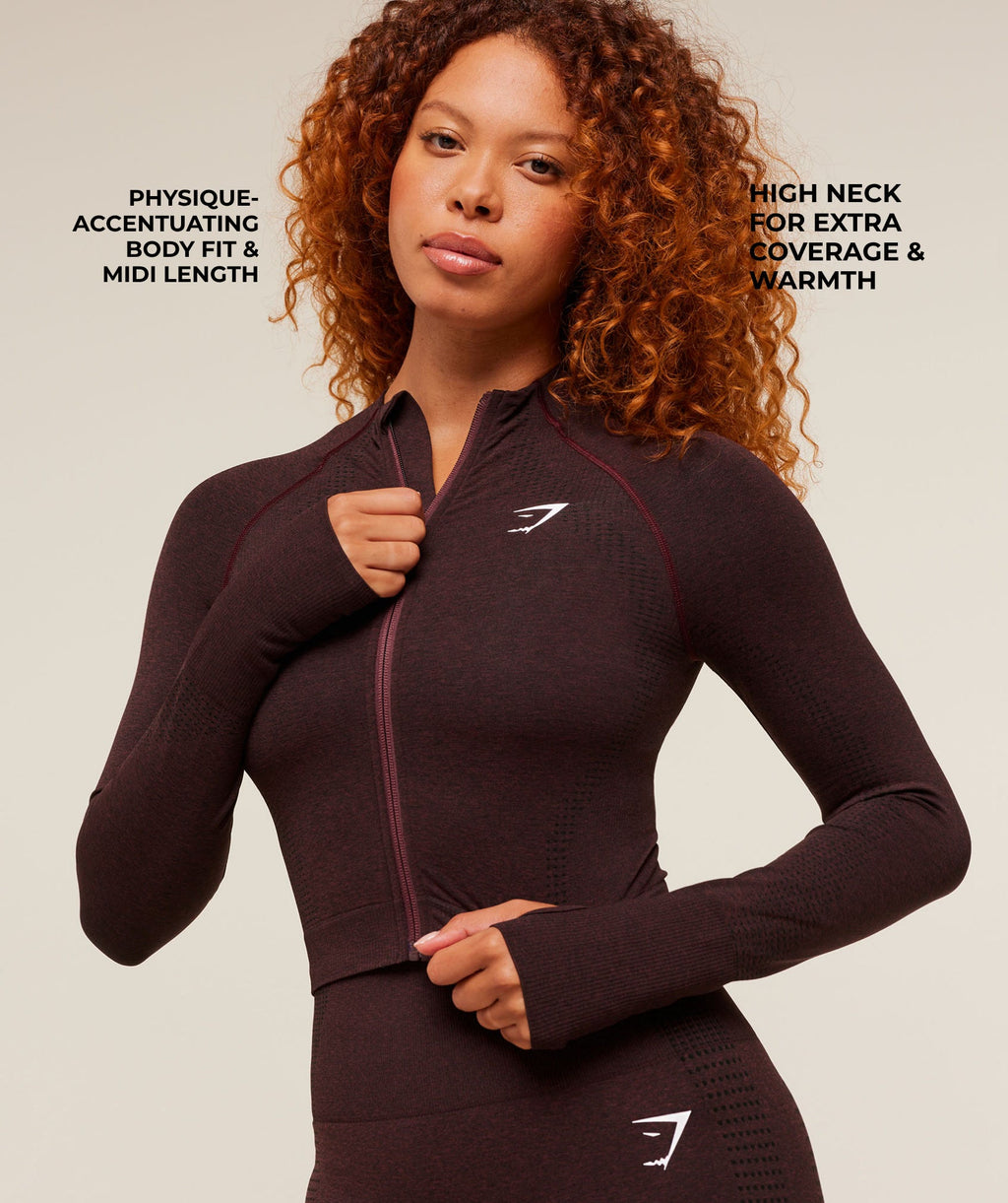 gymshark-vital-seamless-2-0-midi-zip-up-jacket-jackets-outerwear-brown-aw25
