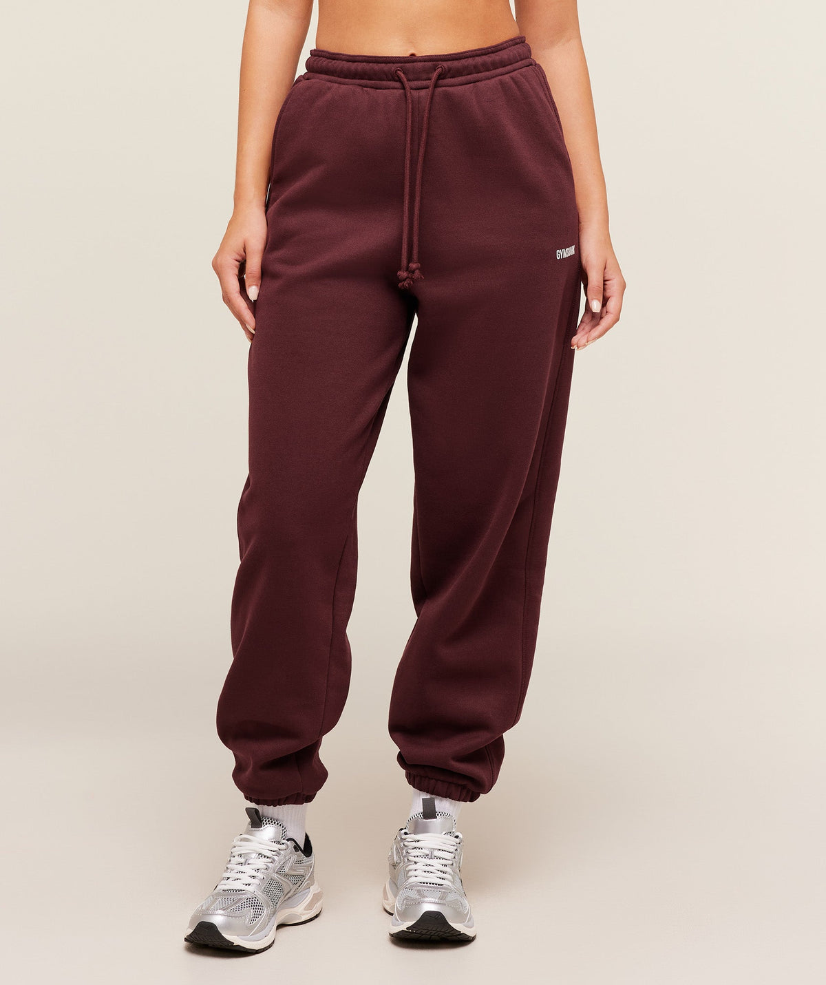 gymshark-cosy-luxe-cuffed-joggers-pants-brown-aw25