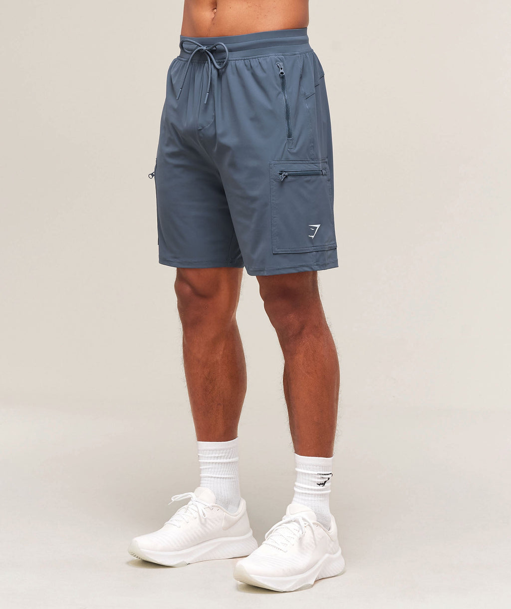 gymshark-rest-day-6-cargo-shorts-shorts-blue-ss25