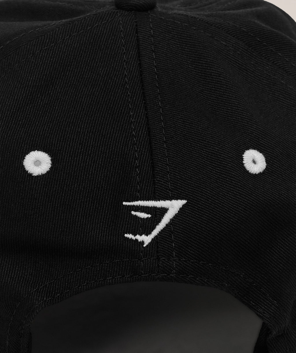 gymshark-collegiate-cap-headwear-black-aw25