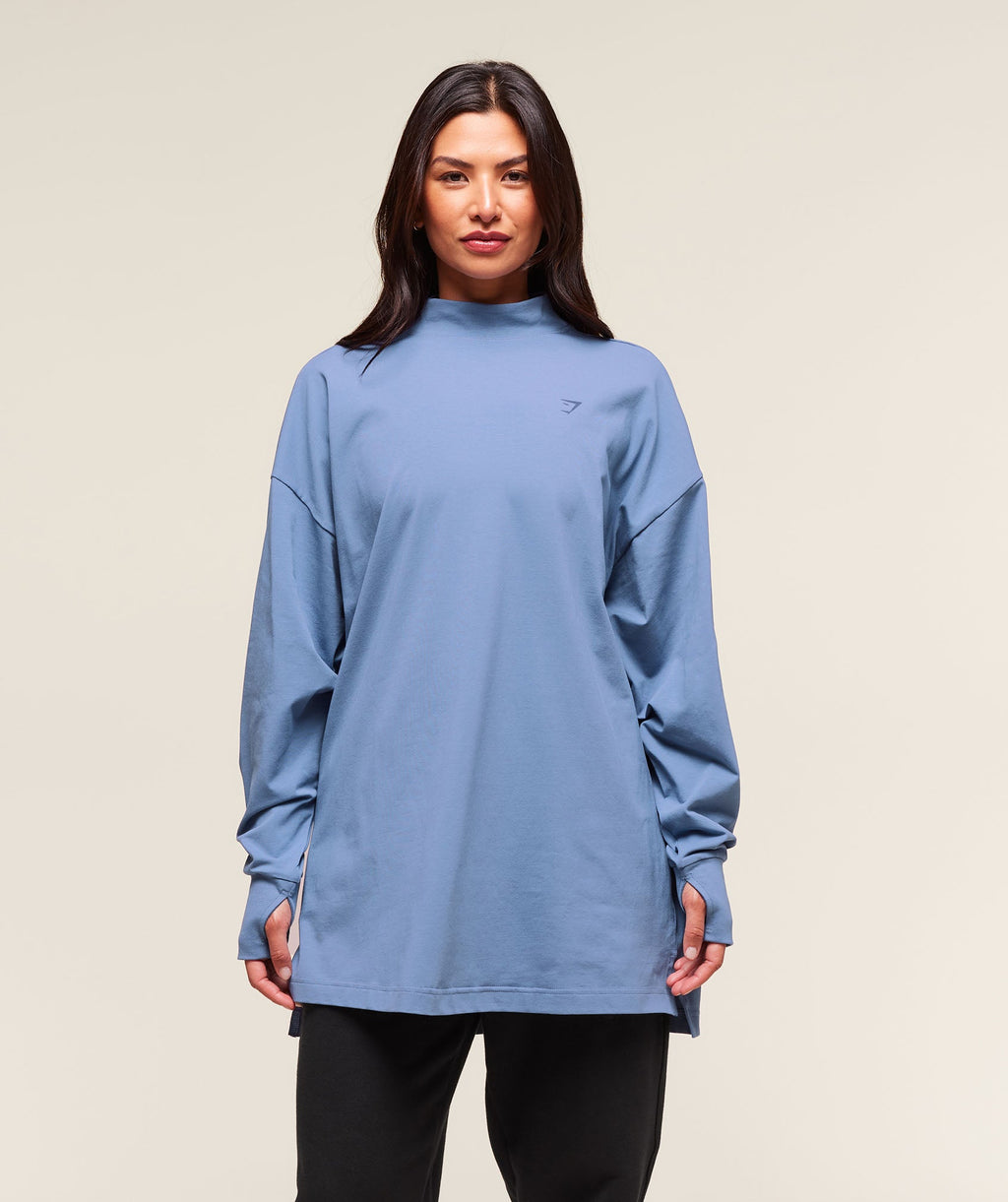 gymshark-covered-longline-cotton-long-sleeve-top-ls-tops-blue-aw25