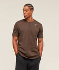 gymshark-crest-t-shirt-ss-tops-brown-aw25