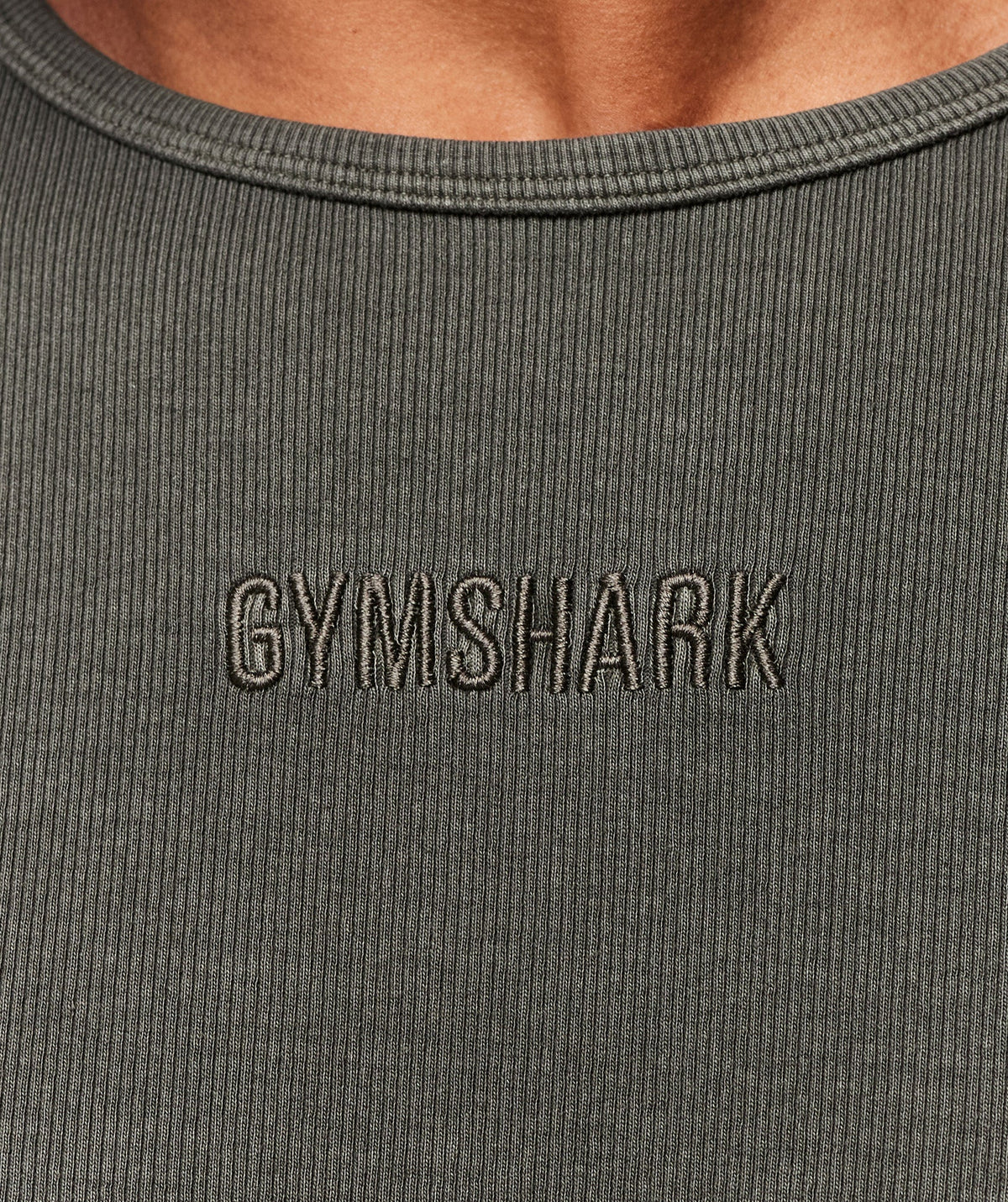 gymshark-premium-washed-ribbed-t-shirt-ss-tops-green-ss25