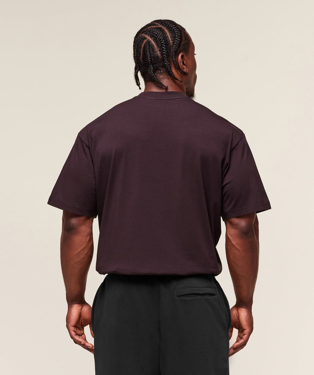 gymshark-essential-oversized-t-shirt-ss-tops-brown-ss25
