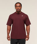 gymshark-essential-oversized-t-shirt-ss-tops-brown-aw25