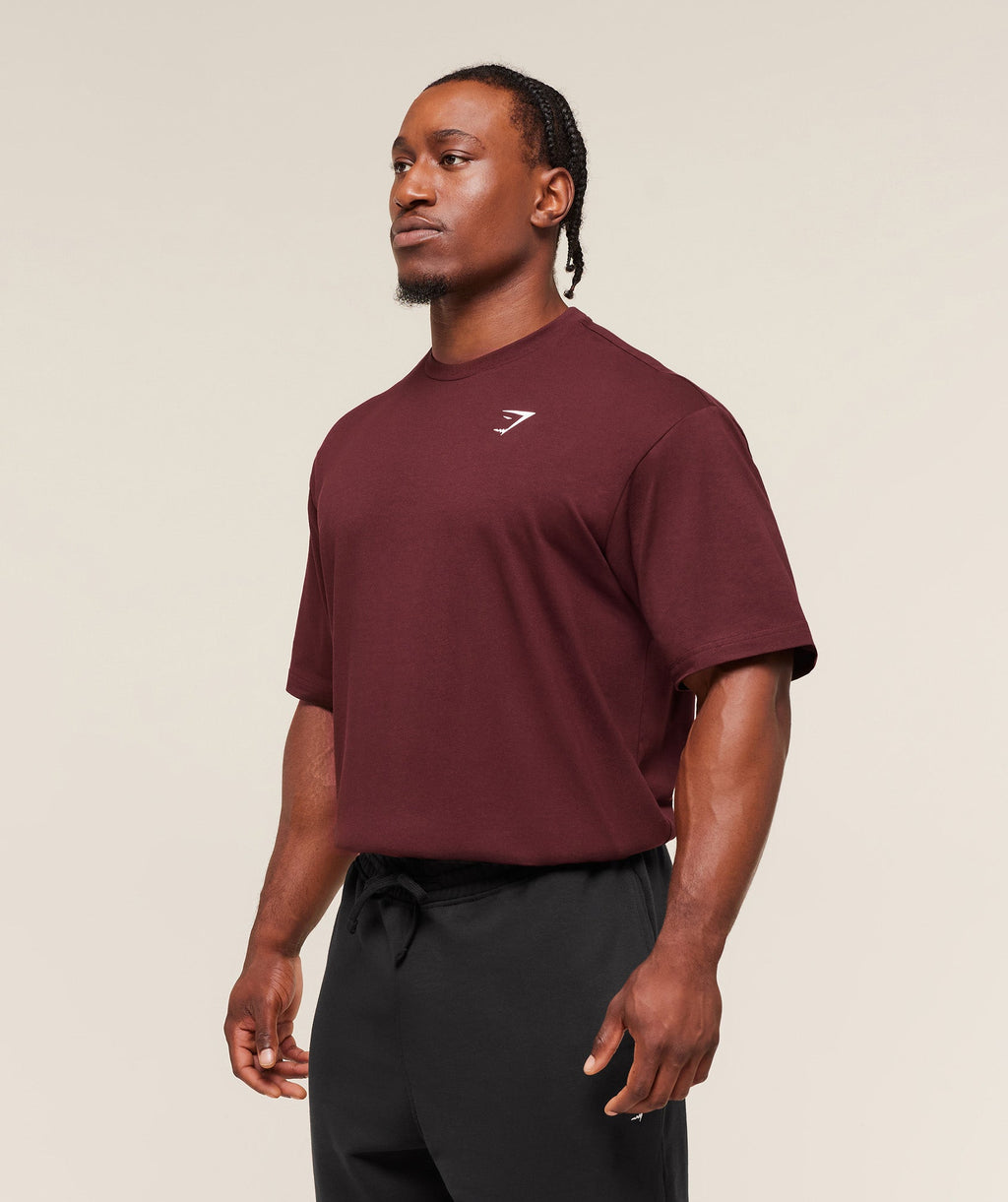 gymshark-essential-oversized-t-shirt-ss-tops-brown-aw25