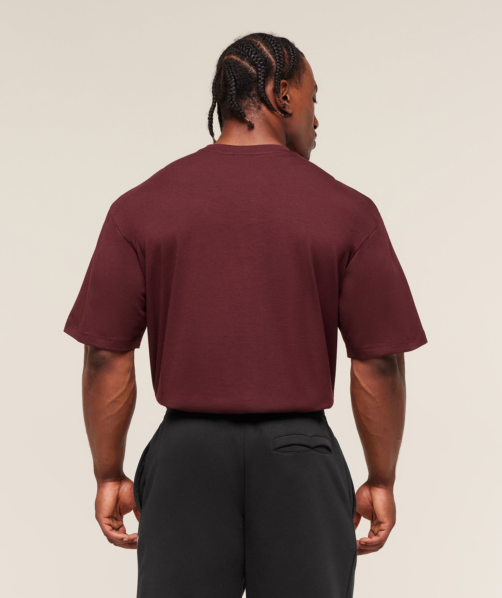 gymshark-essential-oversized-t-shirt-ss-tops-brown-aw25