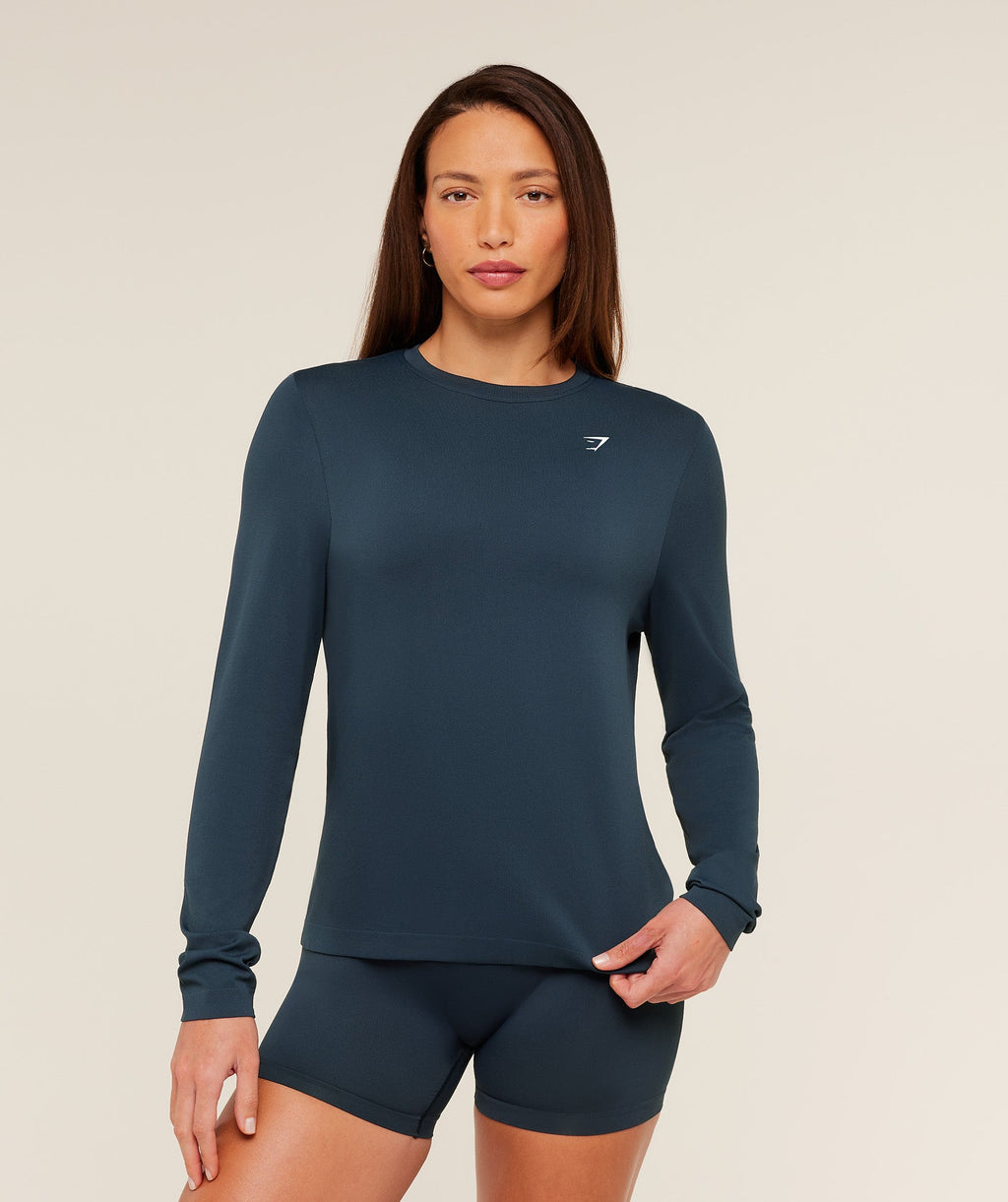 gymshark-everyday-seamless-long-sleeve-top-navy-ss24