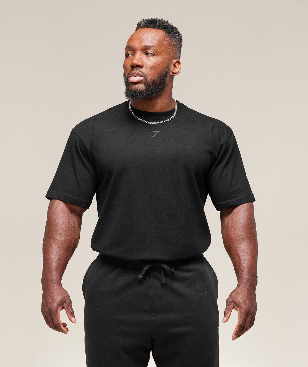 gymshark-premium-power-t-shirt-black-ss25