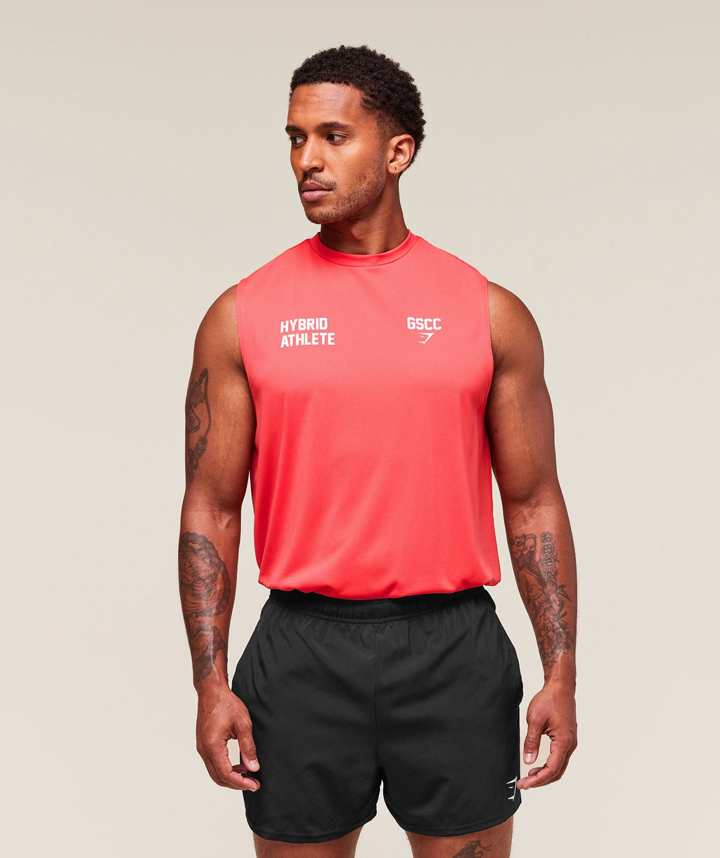 gymshark-hybrid-athlete-cut-off-tank-sleeveless-tops-red-ss25