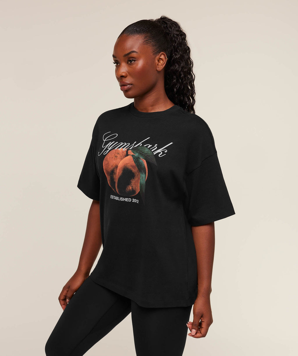 gymshark-juicy-peach-short-sleeve-t-shirt-ss-tops-black-aw25