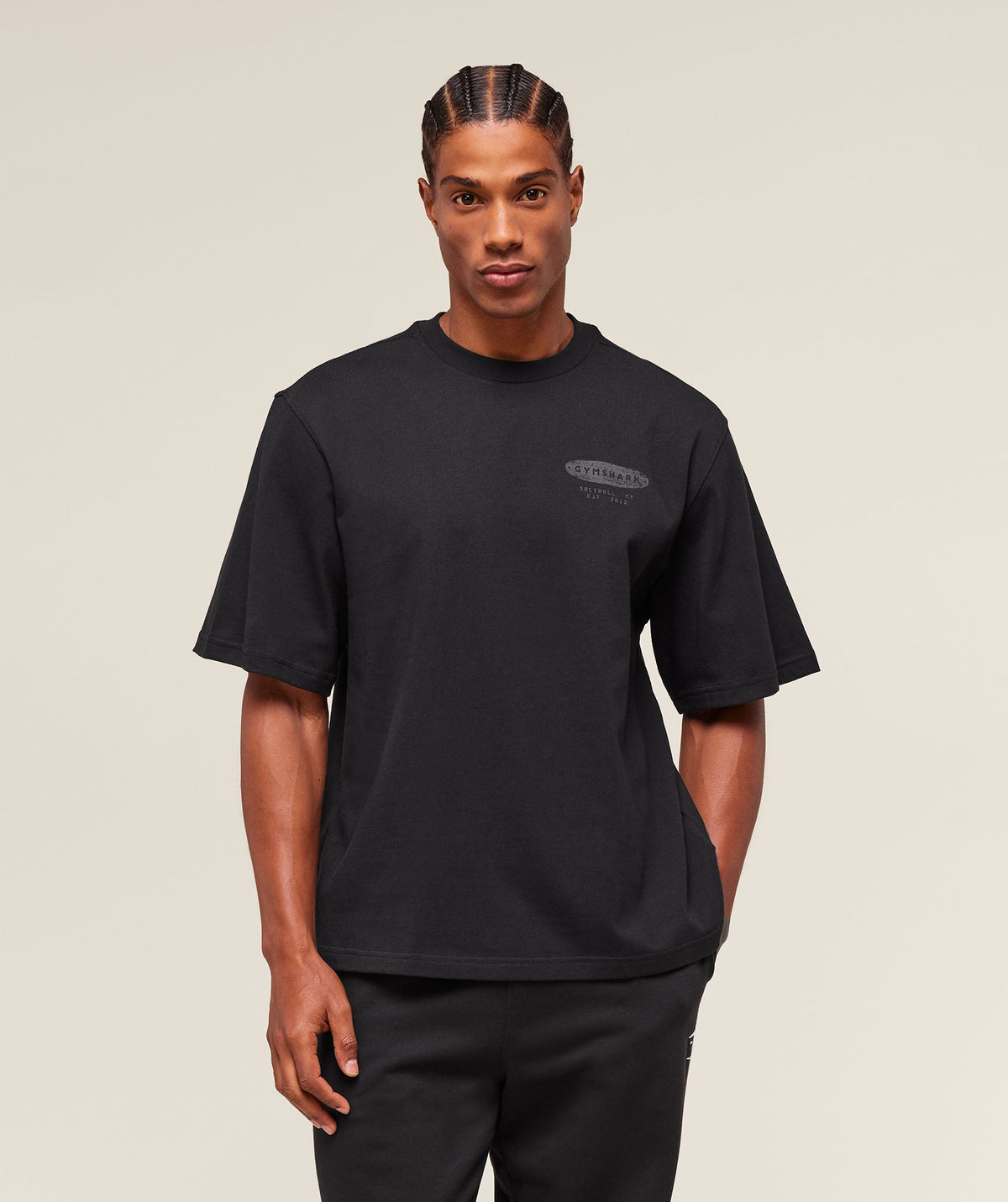 gymshark-for-the-lifters-t-shirt-ss-tops-black-ss25