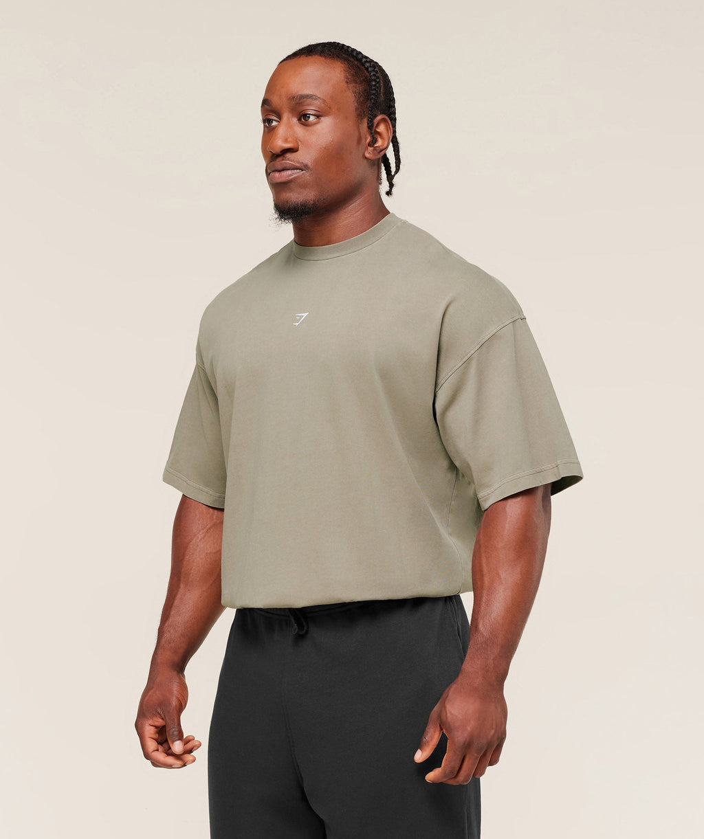gymshark-deadweight-t-shirt-ss-tops-brown-ss25