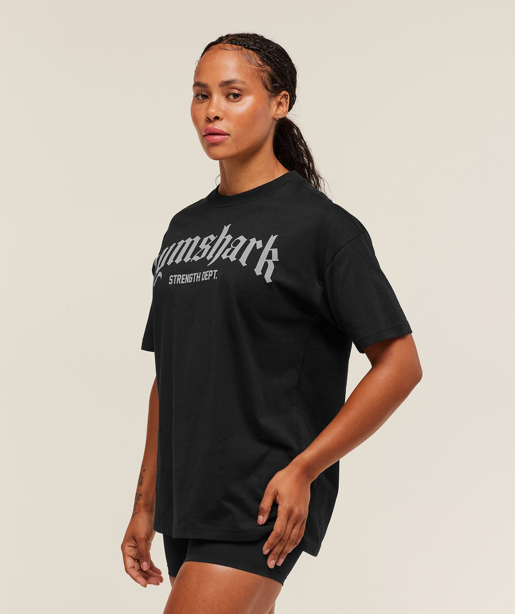 gymshark-strength-department-oversized-t-shirt-ss-tops-black-aw25