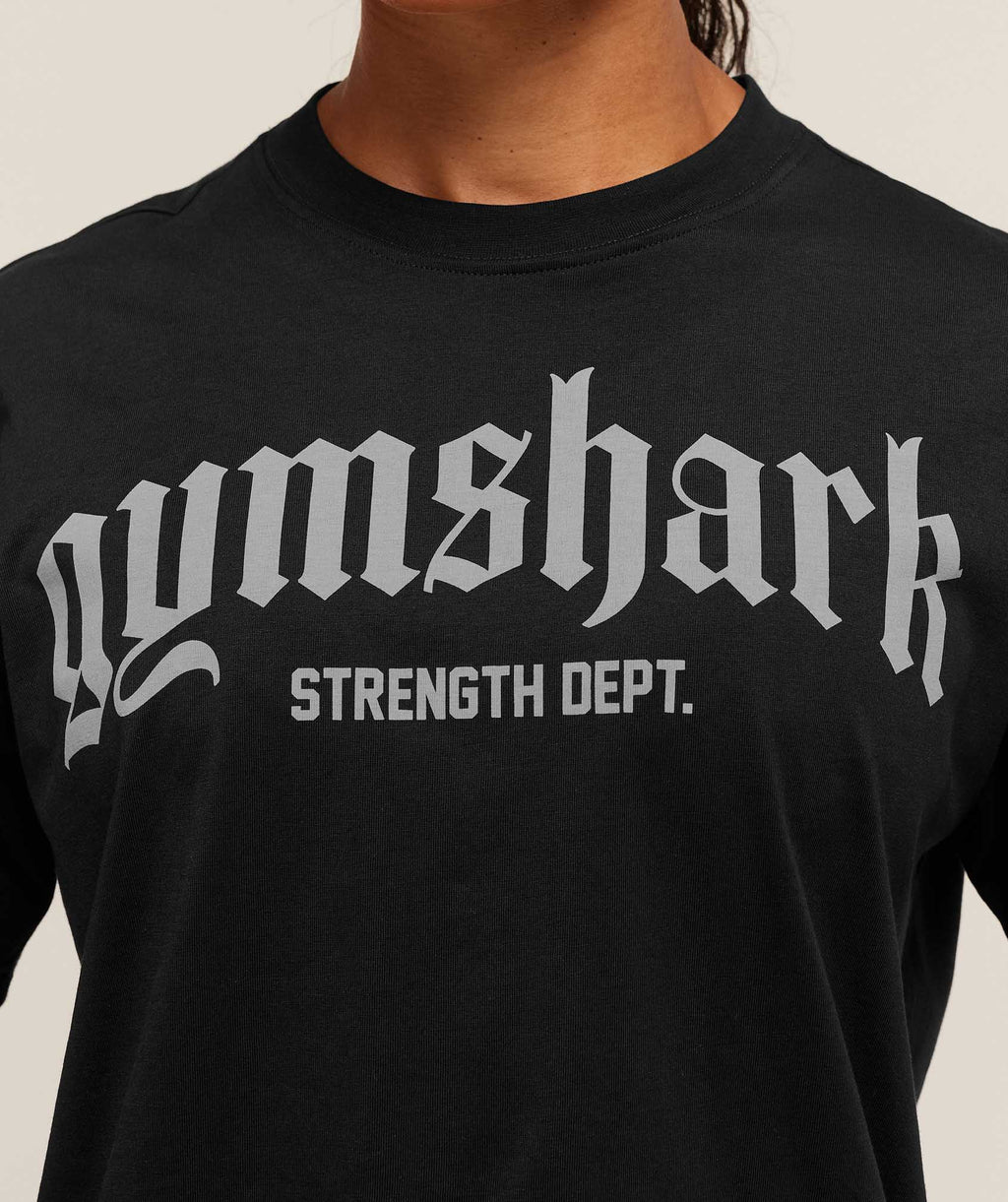 gymshark-strength-department-oversized-t-shirt-ss-tops-black-aw25