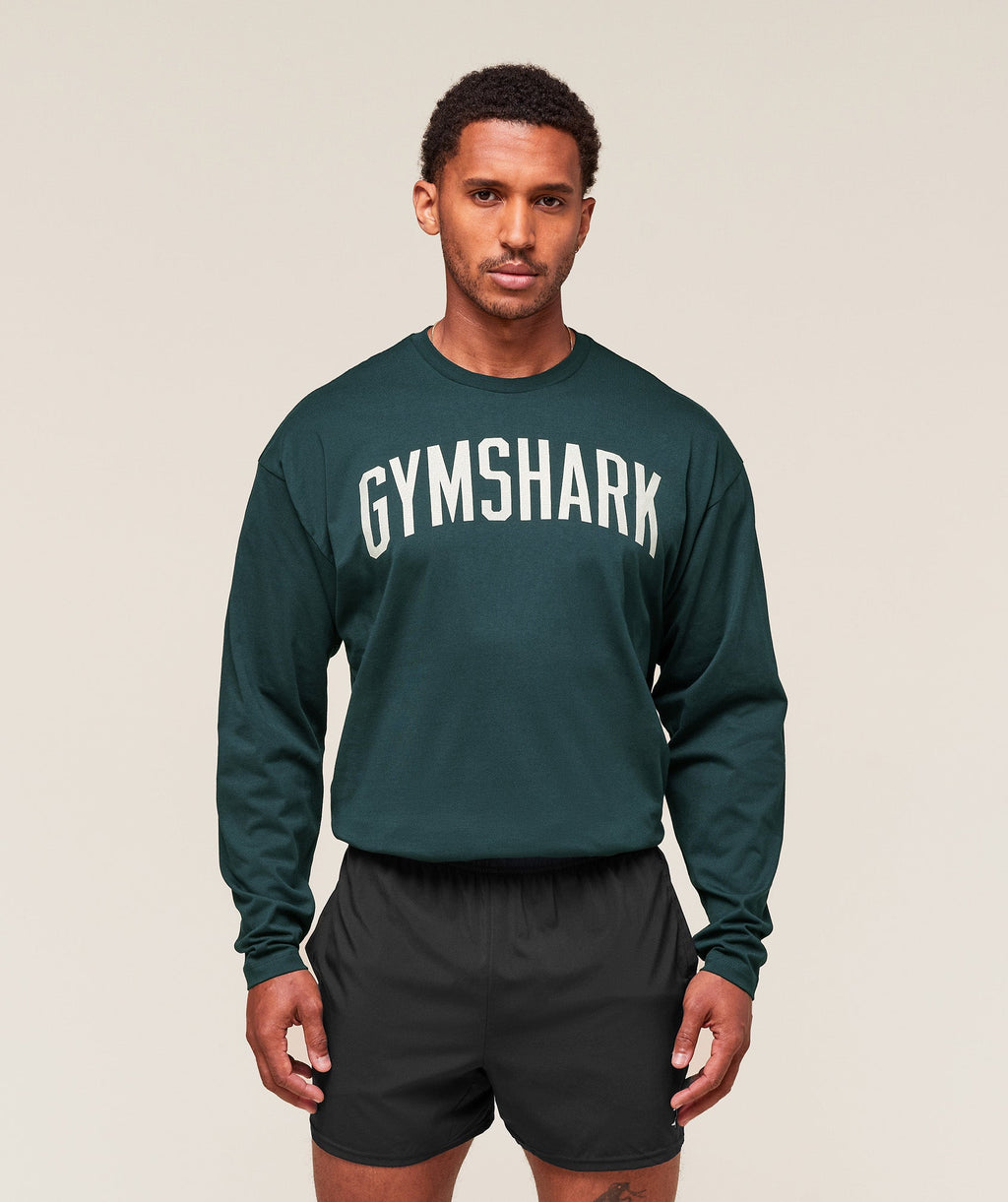 gymshark-worn-graphic-long-sleeve-t-shirt-ls-tops-blue-aw25
