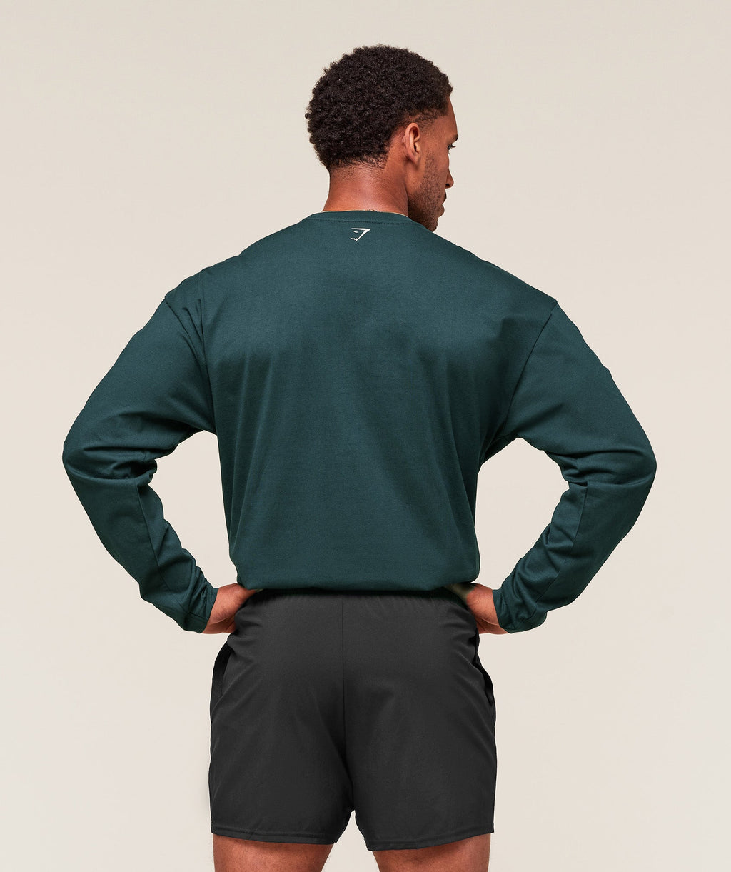 gymshark-worn-graphic-long-sleeve-t-shirt-ls-tops-blue-aw25