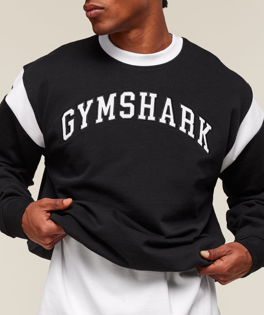 gymshark-collegiate-crew-pullovers-black-ss25