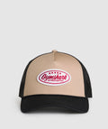 gymshark-trucker-cap-headwear-brown-ss25