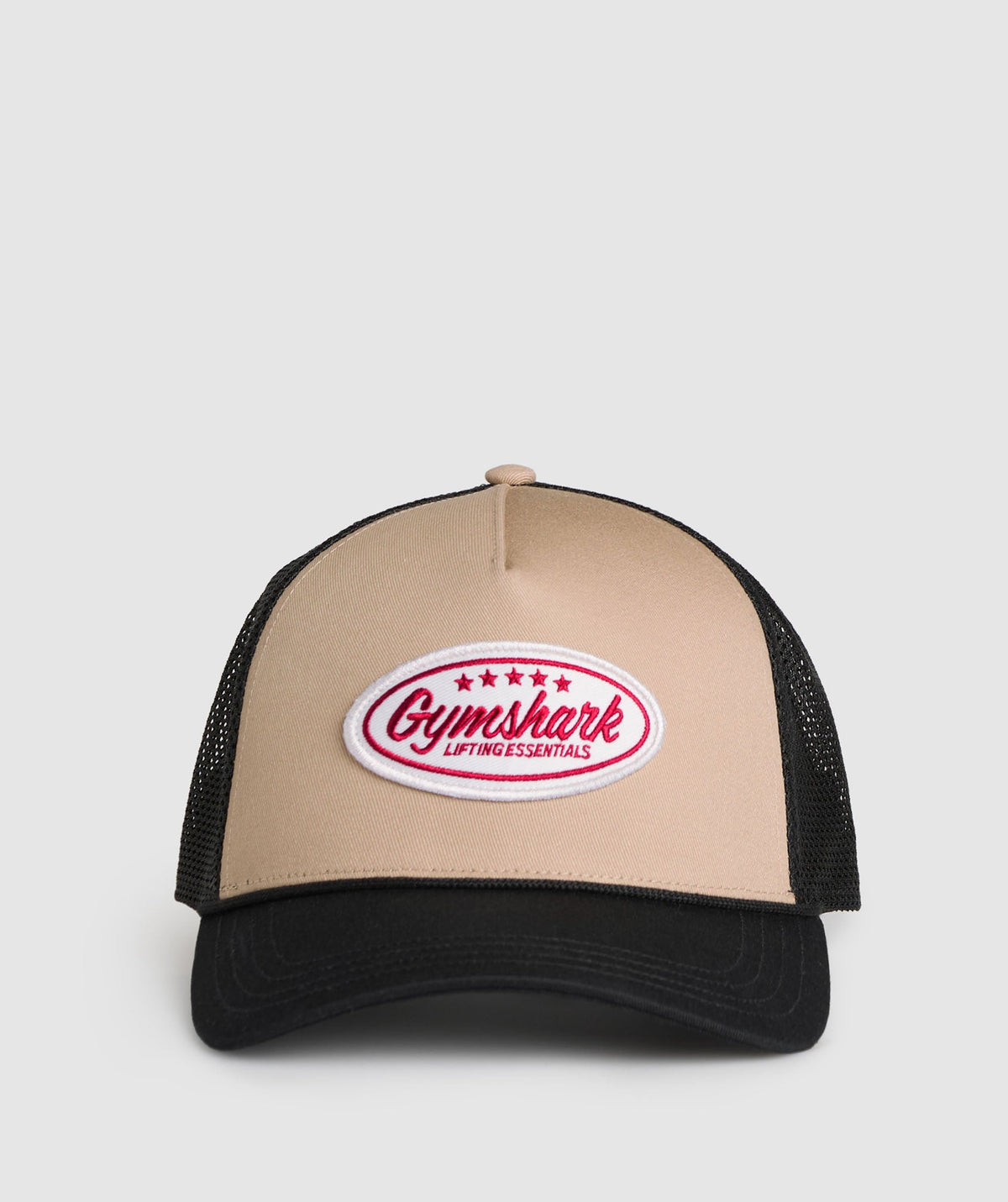 gymshark-trucker-cap-headwear-brown-ss25