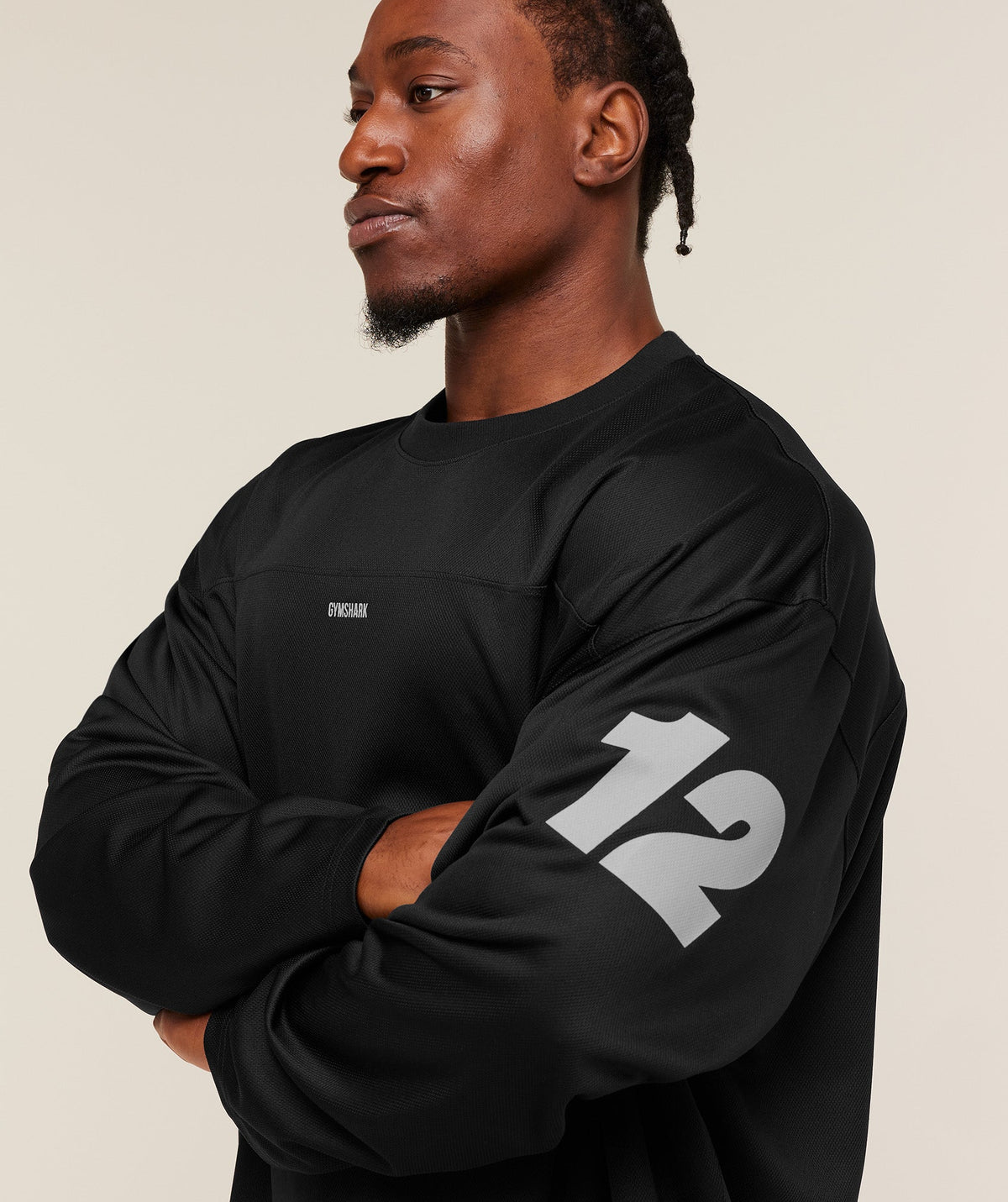gymshark-hockey-jersey-ls-tops-black-aw25