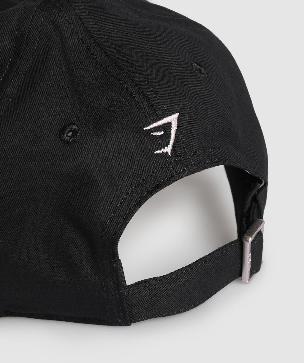 gymshark-old-school-lifting-cap-headwear-black-ss25