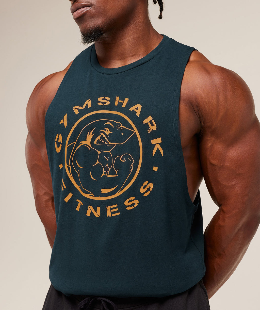 gymshark-legacy-drop-arm-tank-sleeveless-tops-blue-aw25