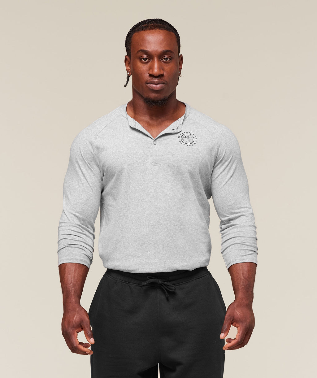 gymshark-legacy-henley-light-grey-marl-aw23