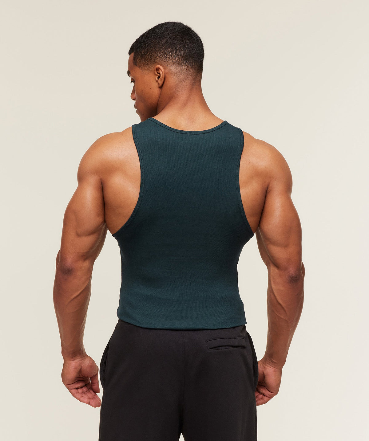 gymshark-legacy-ribbed-tank-sleeveless-tops-blue-aw25