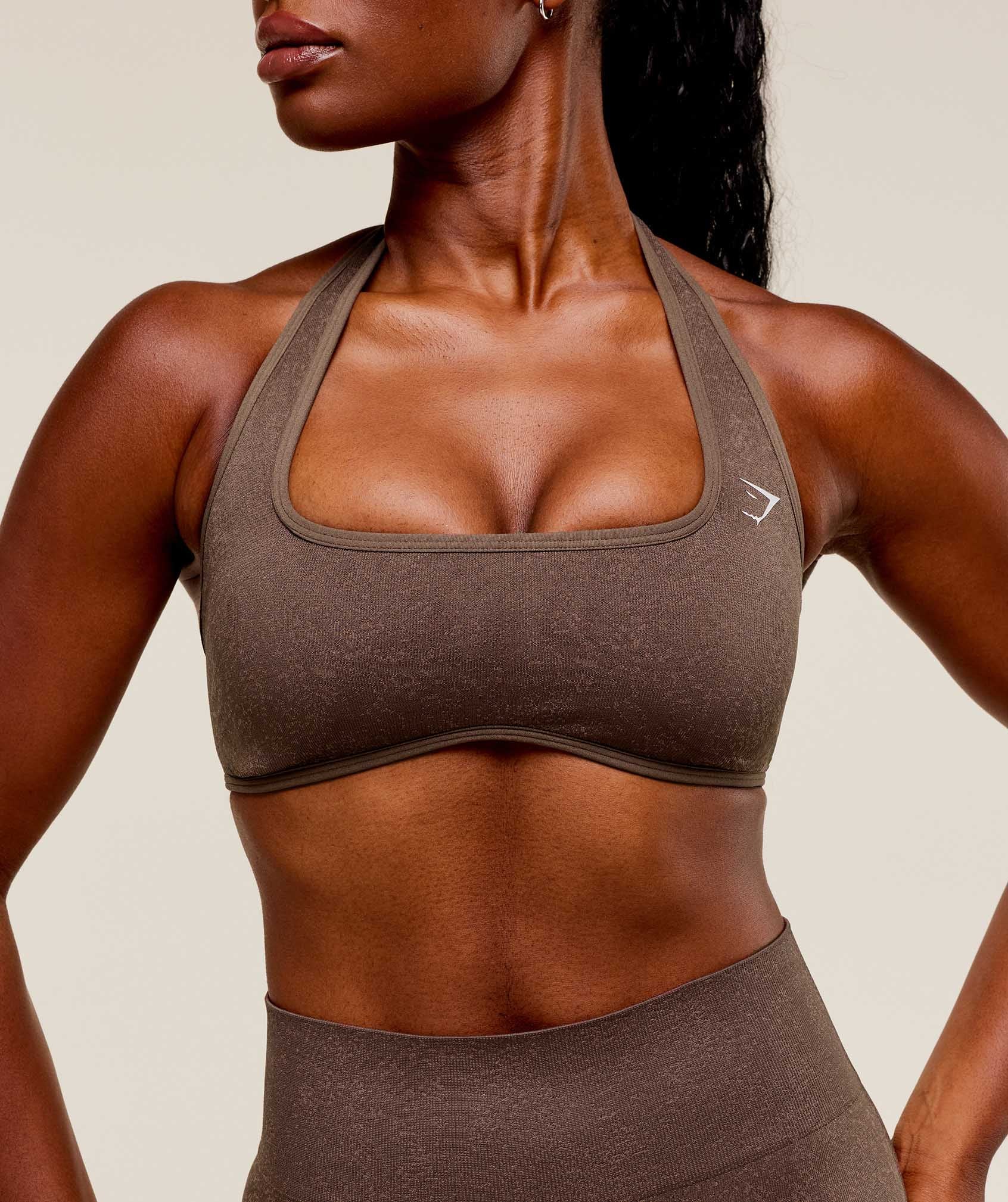 gymshark-adapt-fleck-halterneck-sports-bra-sports-bras-brown-aw25