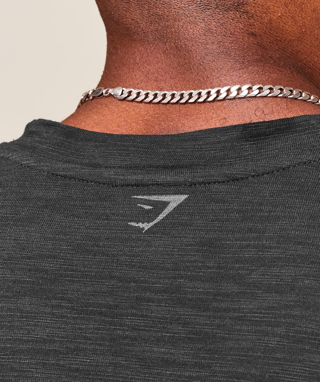 gymshark-lightweight-slub-textured-3-4-henley-ls-tops-black-ss25