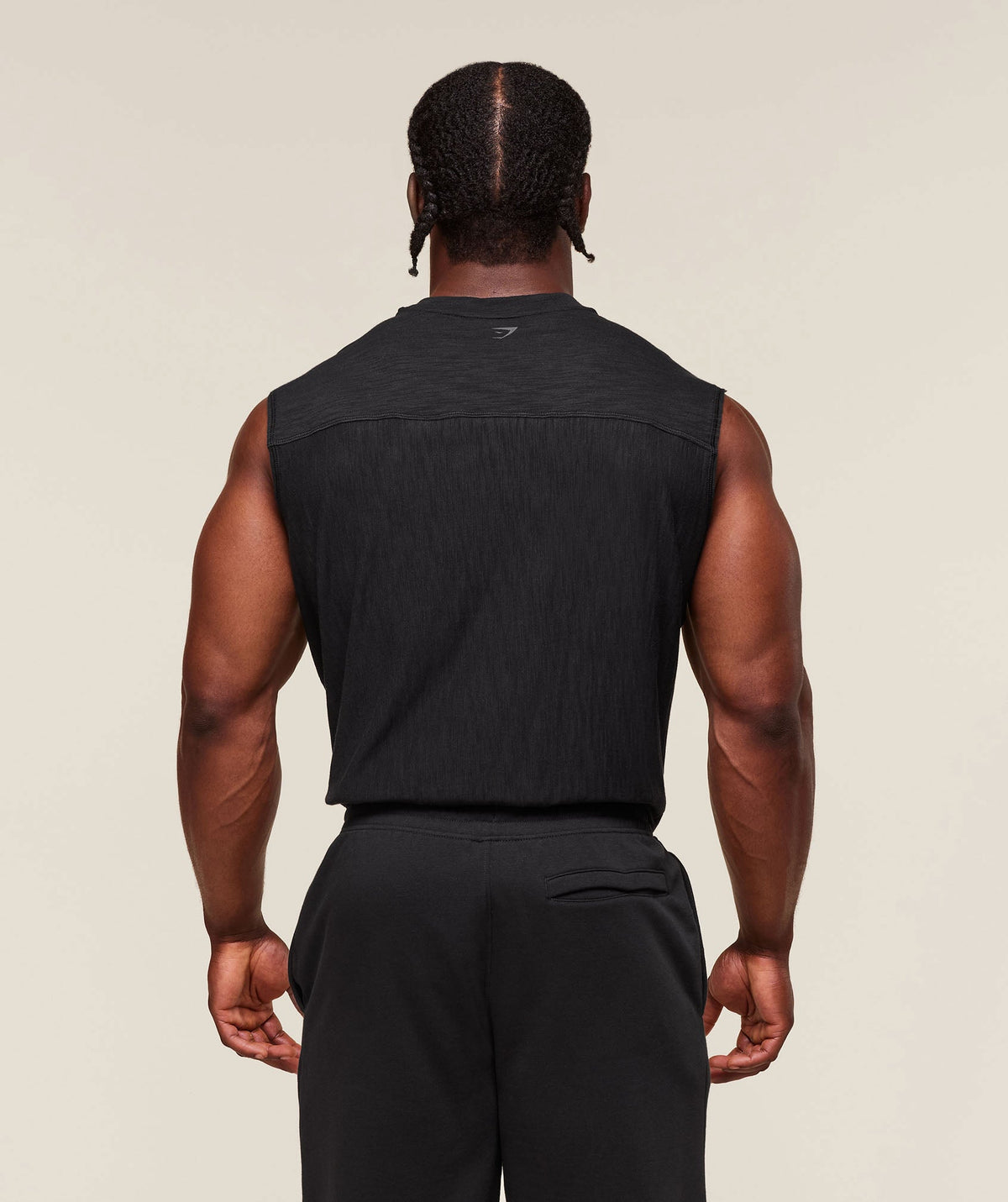 gymshark-lightweight-slub-textured-tank-sleeveless-tops-black-ss25