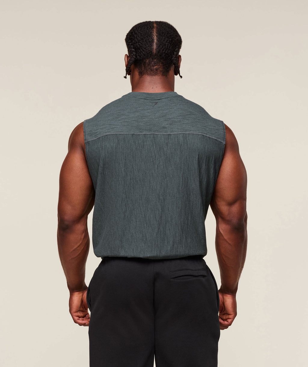 gymshark-lightweight-slub-textured-tank-sleeveless-tops-teal-ss25